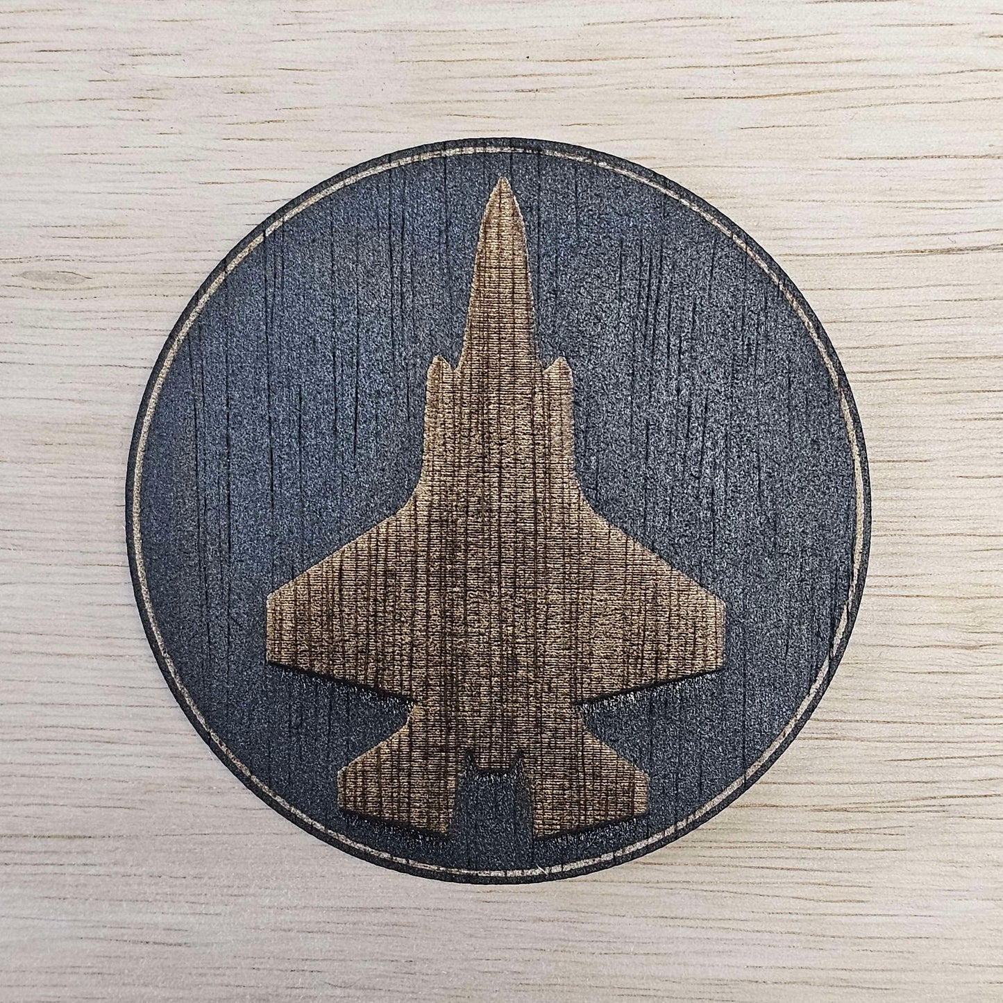 Wooden Aircraft Coaster