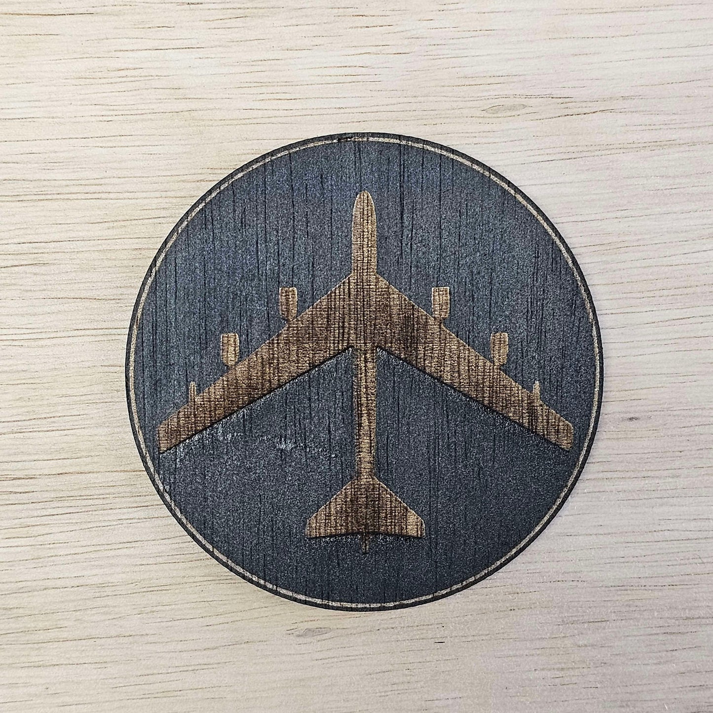 Wooden Aircraft Coaster