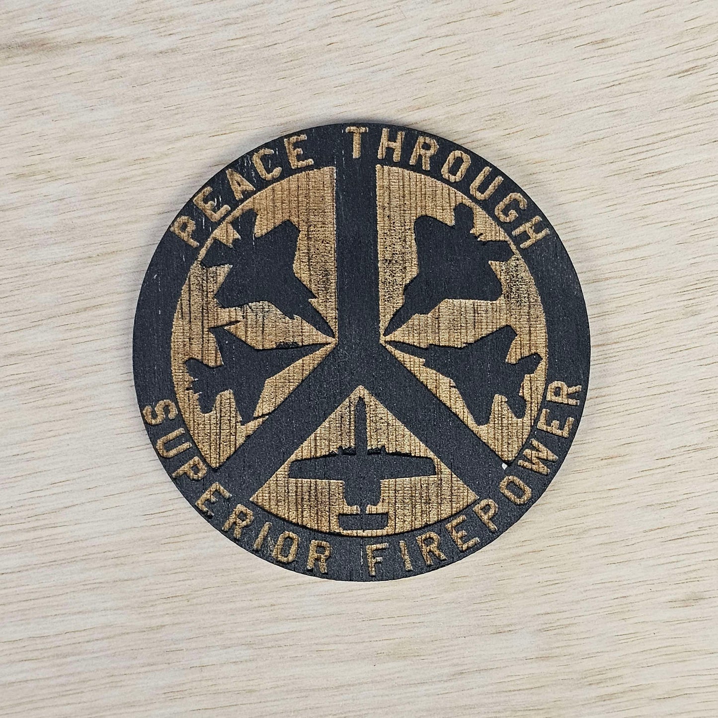 Peace Wood Coasters