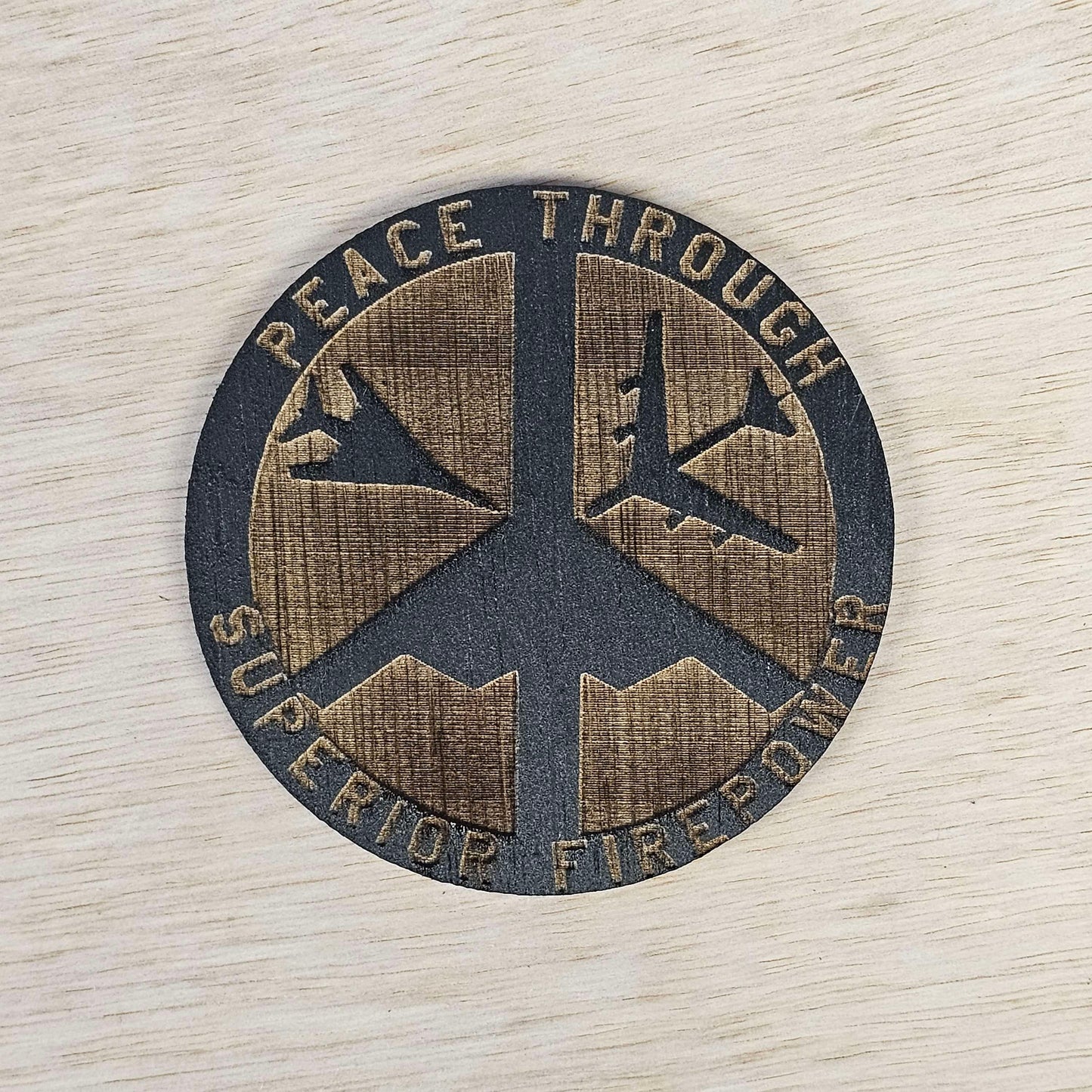 Peace Wood Coasters