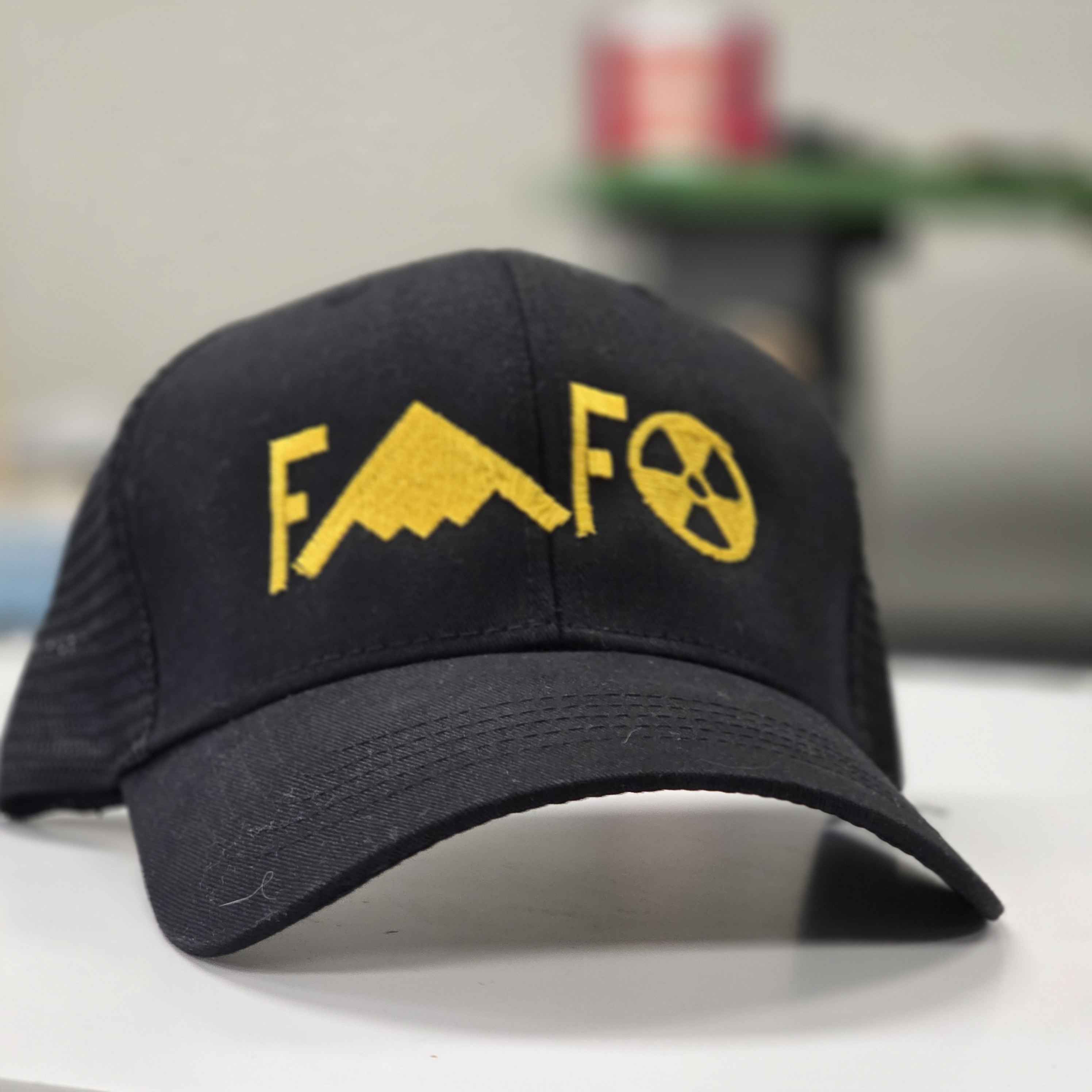 FAFO B-2 Nuke Symbol Hat