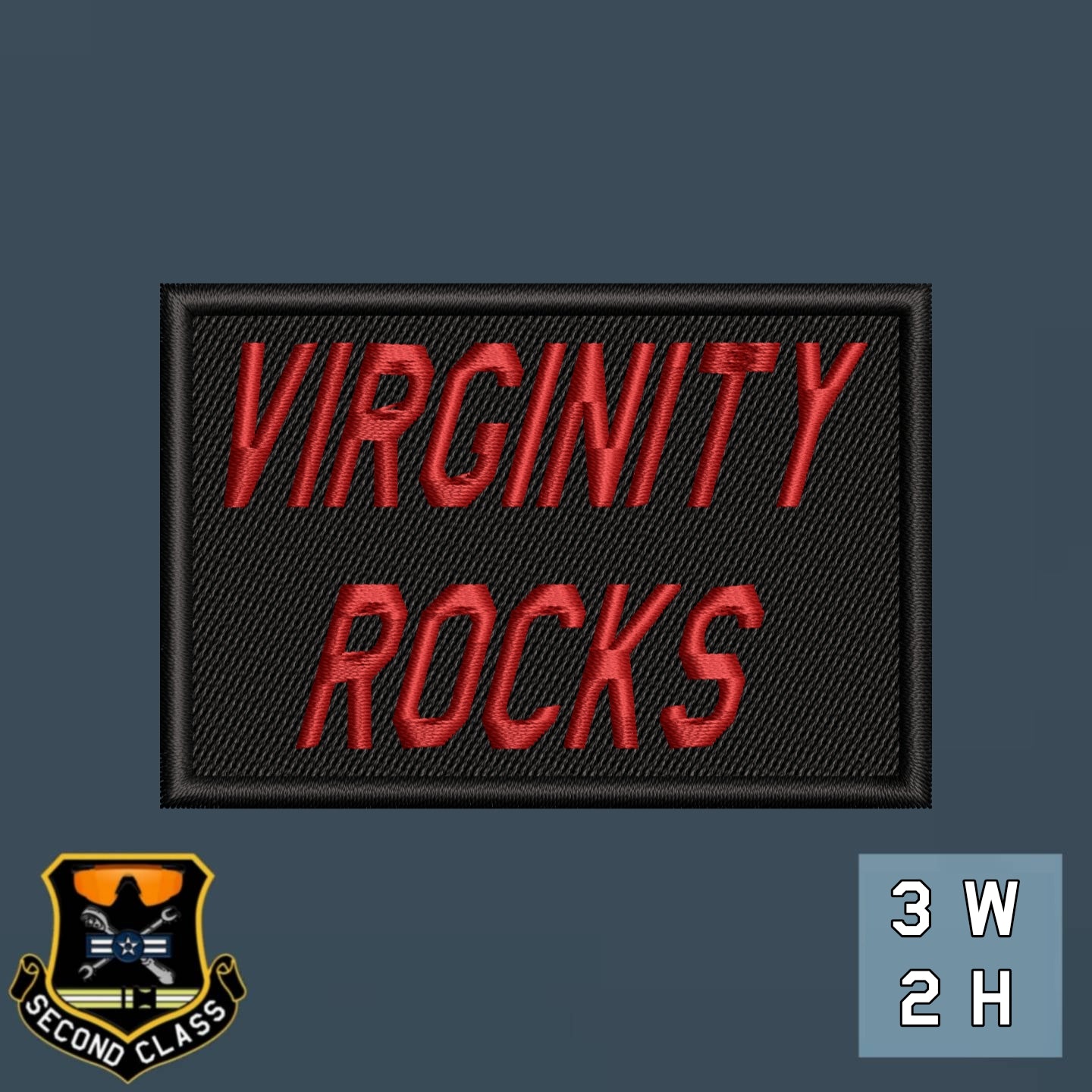 VIRGINITY ROCKS Patch