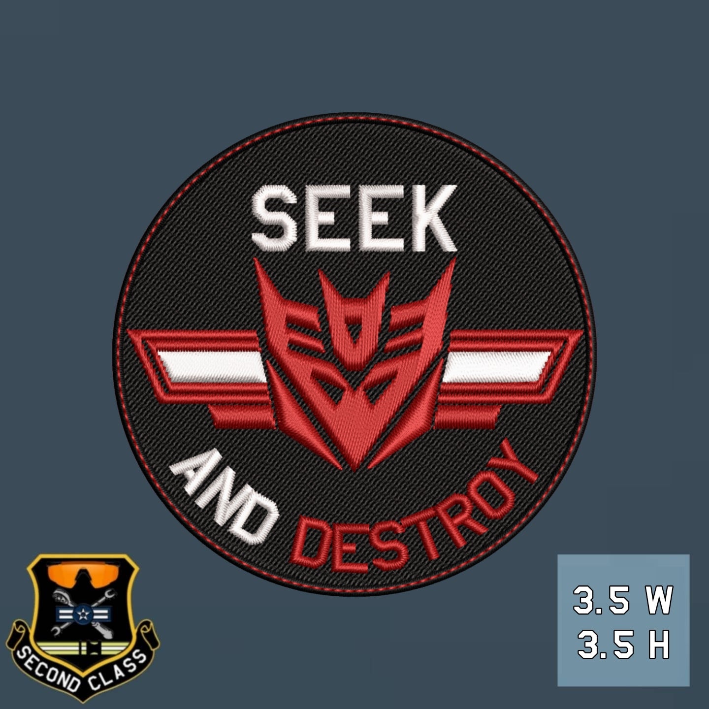 Decepticon Energon Seeker Morale Patch