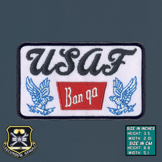 USAF BAN QA Coors Patch