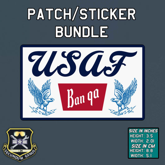 Coors Patch/Sticker Bundle