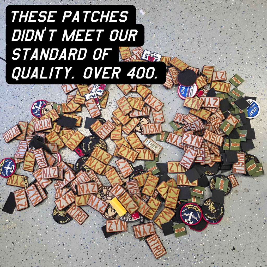 Mystery Patches [All fucked up - All with velcro]