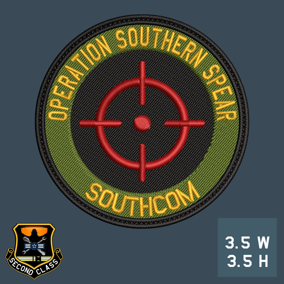 Operation Southern Spear SOUTHCOM Patch [2 Variants]